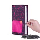 Pixie Crew, Alfabet, zeszyt A5, w linię, purpurowy panel, 1 szt.