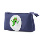 Pixie Crew, neoprenowy piórnik, saszetka, panel świecący w ciemności, granatowy