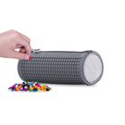 Pixie Crew, piórnik, tuba, szary, szary panel