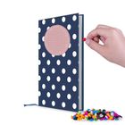 Pixie Crew, zeszyt A5, w linię, kropki, różowy panel, 1 szt.