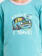 Piżama chłopięca, turkusowa, Benn, Taro