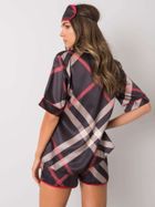 Piżama damska, czarna, Xsapienza