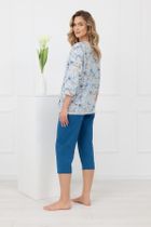 Piżama damska, niebieska, Celozja, Italian Fashion
