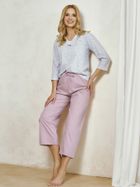 Piżama damska, niebieska, Debora, Taro