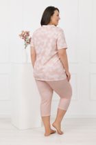 Piżama damska, różowa, Perla, Italian Fashion