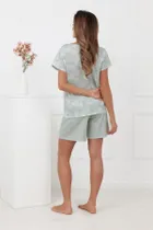 Piżama damska, zielona, Kalina, Italian Fashion