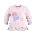 Piżama dziewczęca, beżowa, Eevi