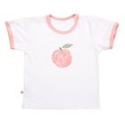 Piżama dziewczęca, biało-różowa, Eevi