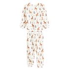 Piżama dziewczęca, ecru, Nicol