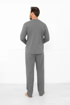 Piżama męska, szara, Gordo, Italian Fashion