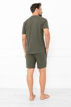 Piżama męska, zielona, Krystian, Italian Fashion