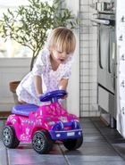 Plasto, jeździk z cichymi kołami, księżniczka