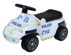 Plasto, jeździk z cichymi kołami, policja