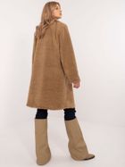 Płaszcz damski, beżowy, Italy Moda