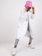 Płaszcz damski, biały, Ex Moda