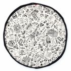 Play&Go, worek na zabawki i mata do zabawy do kolorowania, OMY, Paris, 140 cm