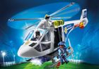 Playmobil, City Action, Helikopter policyjny z reflektorem LED, 6921