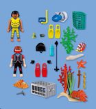 Playmobil, City Action, Nurek policyjny ze skarbem, 72078