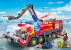 Playmobil, City Action, Pojazd strażacki na lotnisku ze światłem, 5337