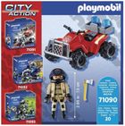 Playmobil, City Action, Pożarniczy Speed Quad, 71090