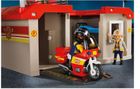 Playmobil, City Action, przenośna remiza strażacka, klocki