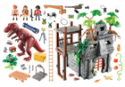 Playmobil, Dinos, Obozowisko z T-Rexem, 9429