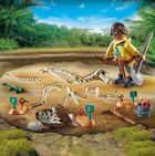 Playmobil, Dinos, Wykopalisko ze szkieletem dinozaura, 71527