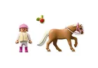 Playmobil, Duo Pack, Dziewczynka z kucykiem, 71887
