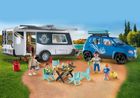 Playmobil, Family Fun, Samochód z przyczepą kempingową, 71423