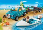 Playmobil, Family Fun, Surfer-Pickup z motorówką, 6864