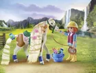 Playmobil, Horses of Waterfall, Ellie z koniem, 71639