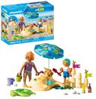 Playmobil, My Life, Rodzina na plaży, 71906