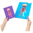 Playshifu, My Super Human Body, Ciało Człowieka, edukacyjne puzzle magnetyczne, 90 elementów