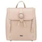 Plecak, beżowy, skóra ekologiczna, Rovicky