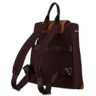 Plecak, bordowo-brązowy, Peterson
