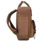 Plecak miejski, brązowy, Peterson