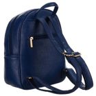 Plecak miejski, niebieski, skóra ekologiczna, Peterson