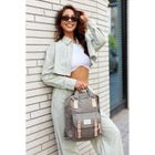 Plecak podróżny na laptopa, bagaż podręczny do samolotu, 14", szary, Himawari