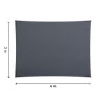 Plonos, żagiel przeciwsłoneczny prostokątny, szary, 3-4m