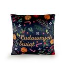 Poduszka LED, cudownych świąt