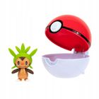 Pokemon, Clip'N'Go, Seria 14, zestaw Poke Ball z figurką Chespin