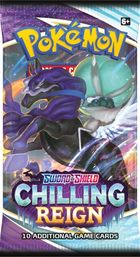 Pokemon TCG: Chilling Reign Booster, 1 szt., gra karciana