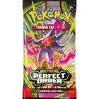 Pokemon TCG: Mega Evolution, Perfect Order, Booster, gra karciana, dodatek