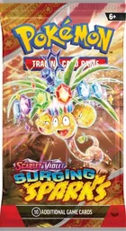 Pokemon TCG: Scarlet & Violet, Surging Sparks, Booster, gra karciana, dodatek, 1 szt.