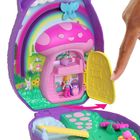 Polly Pocket, Kompaktowa torebka Rodzina Jeżyków, zestaw z figurkami i akcesoriami