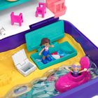 Polly Pocket, plaża w plecaku, zestaw z laleczkami i akcesoriami