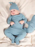 Półśpiochy chłopięce, prążkowane, niebieskie, Nicol