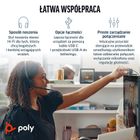 Poly, Blackwire 3220, słuchawki stereo, USB-C