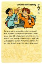 Pomarańczowe historie, 50 wakacyjnych zagadek, gra karciana