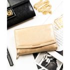 Portfel, beżowy, skóra ekologiczna, Peterson